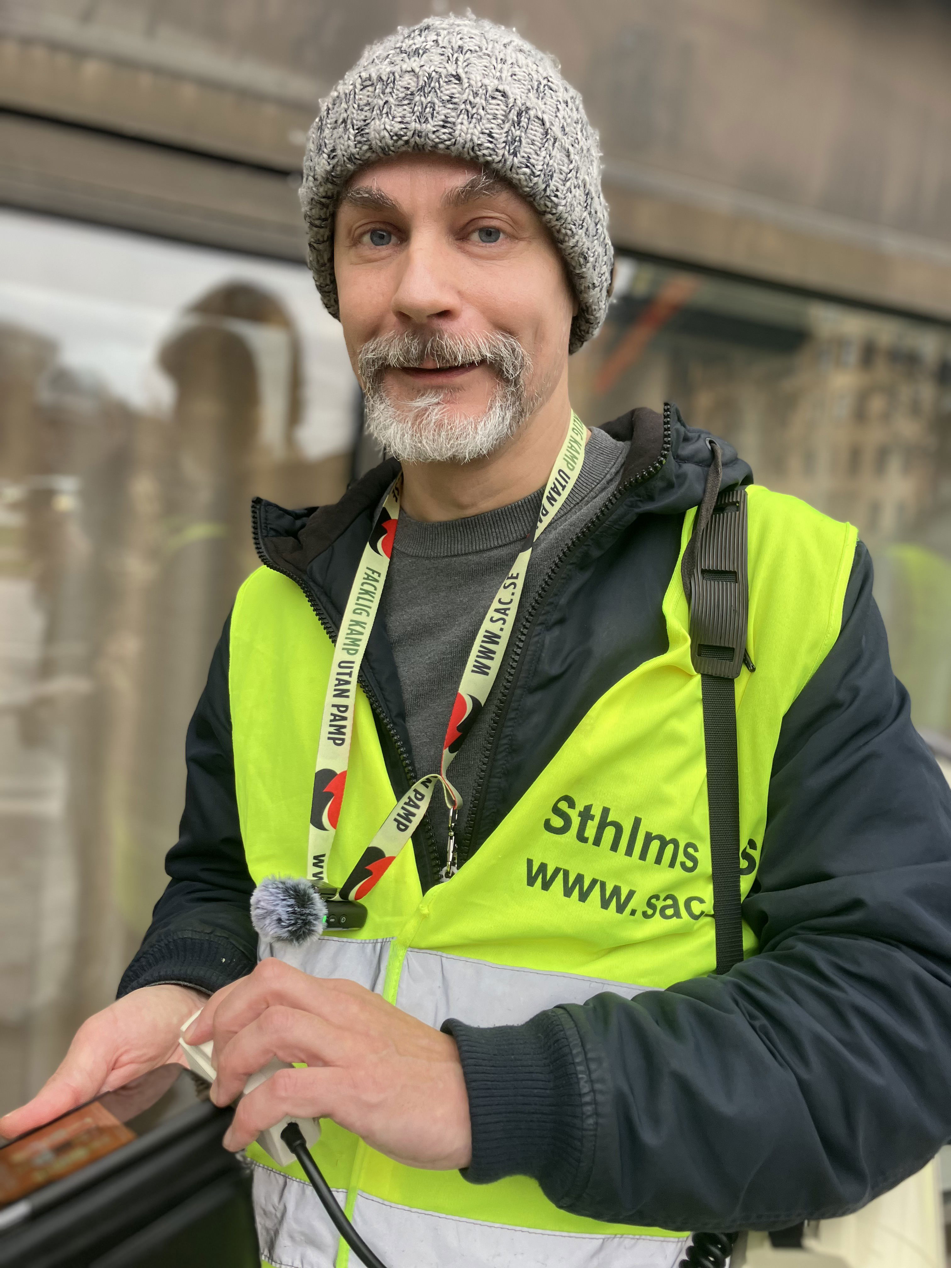 Emil Boss, facklig förhandlare Stockholms ls