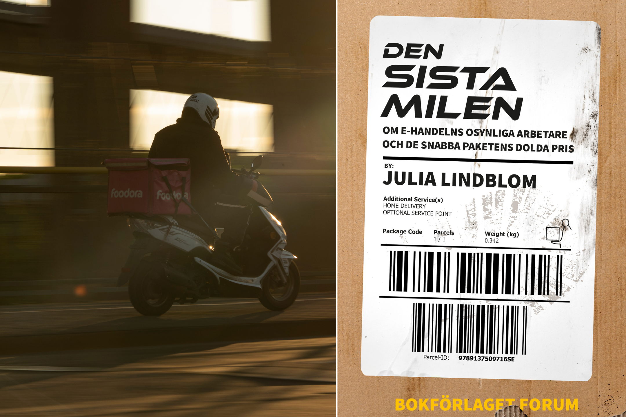 Julia Lindblom, tidigare reporter på Arbetaren, har skrivit boken Den sista milen