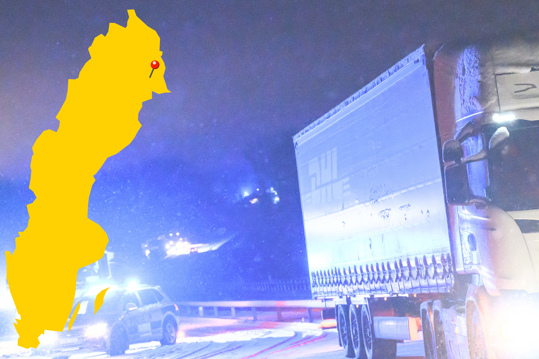 Dödsolycka lastbil Överkalix