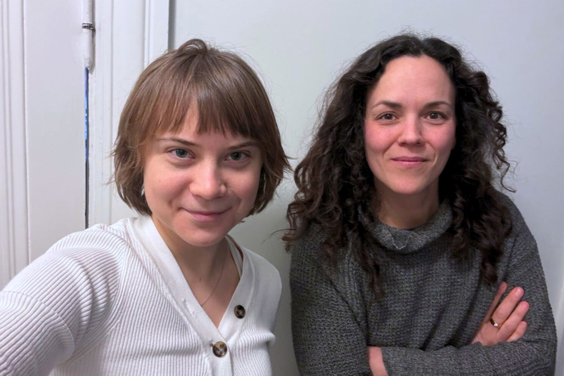 Greta Thunberg och Alexandra Urisman Otto Arbetaren 1