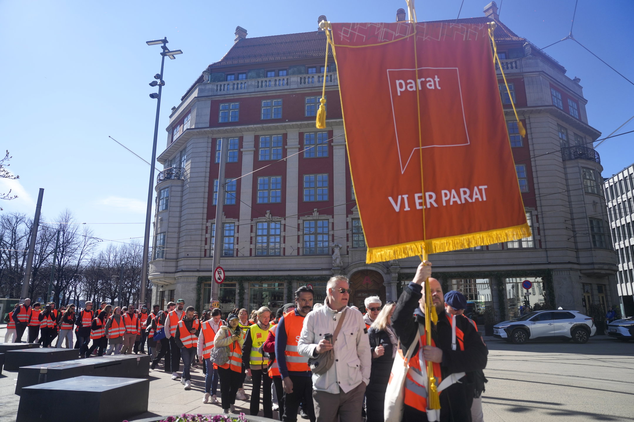 Hotell- och restaurangstrejk, Fellesforbundet, Norge