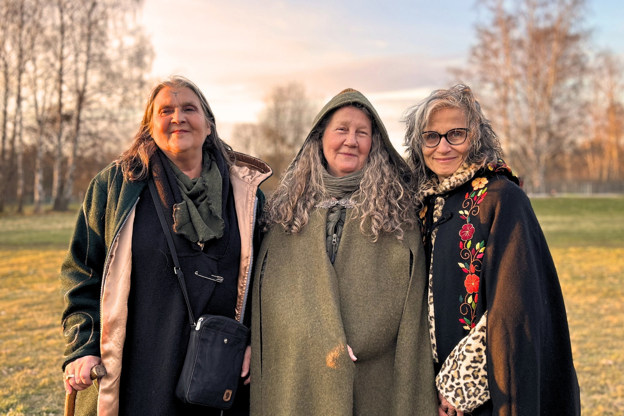 Haggbyrån häxor haggor ceremoni mot gubbväldet.