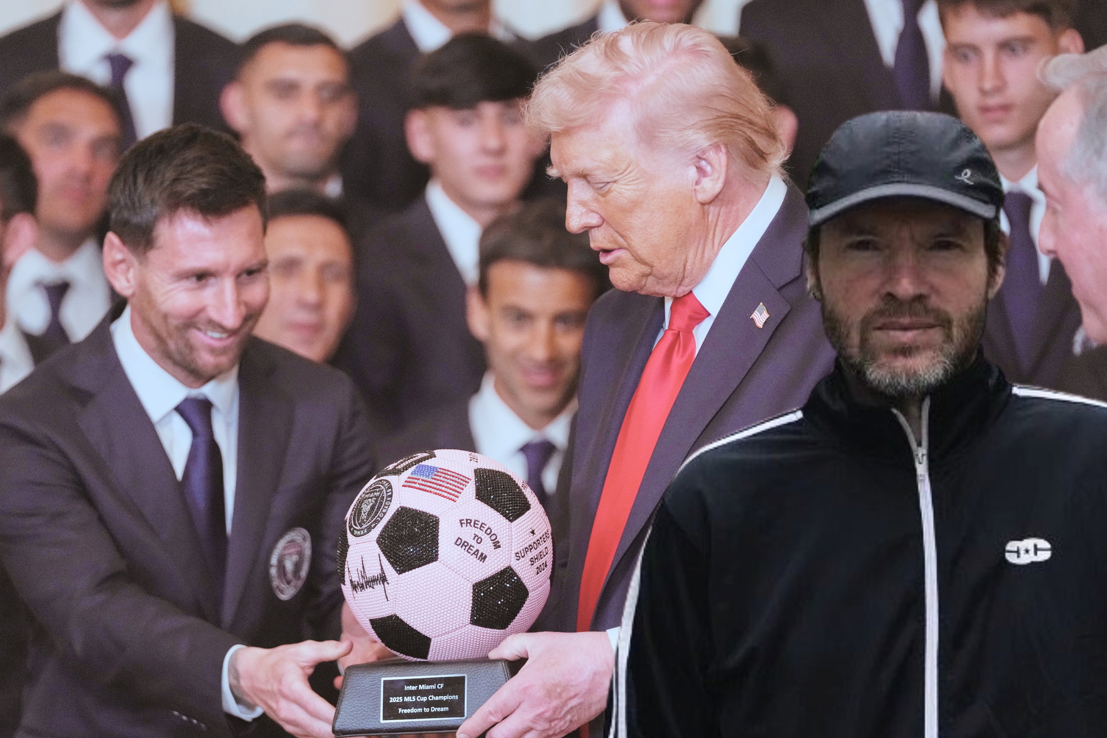 Donald Trump Lionel Messi Argentina USA Mexiko Kanada Fotbolls VM kritik