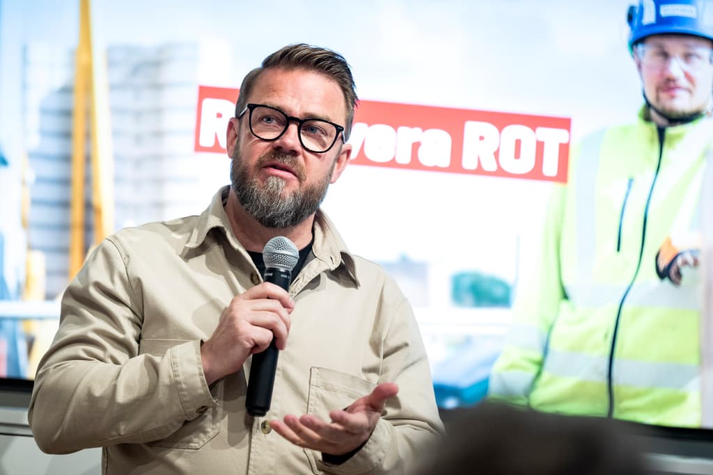 Byggnads ordförande Kim Söderström