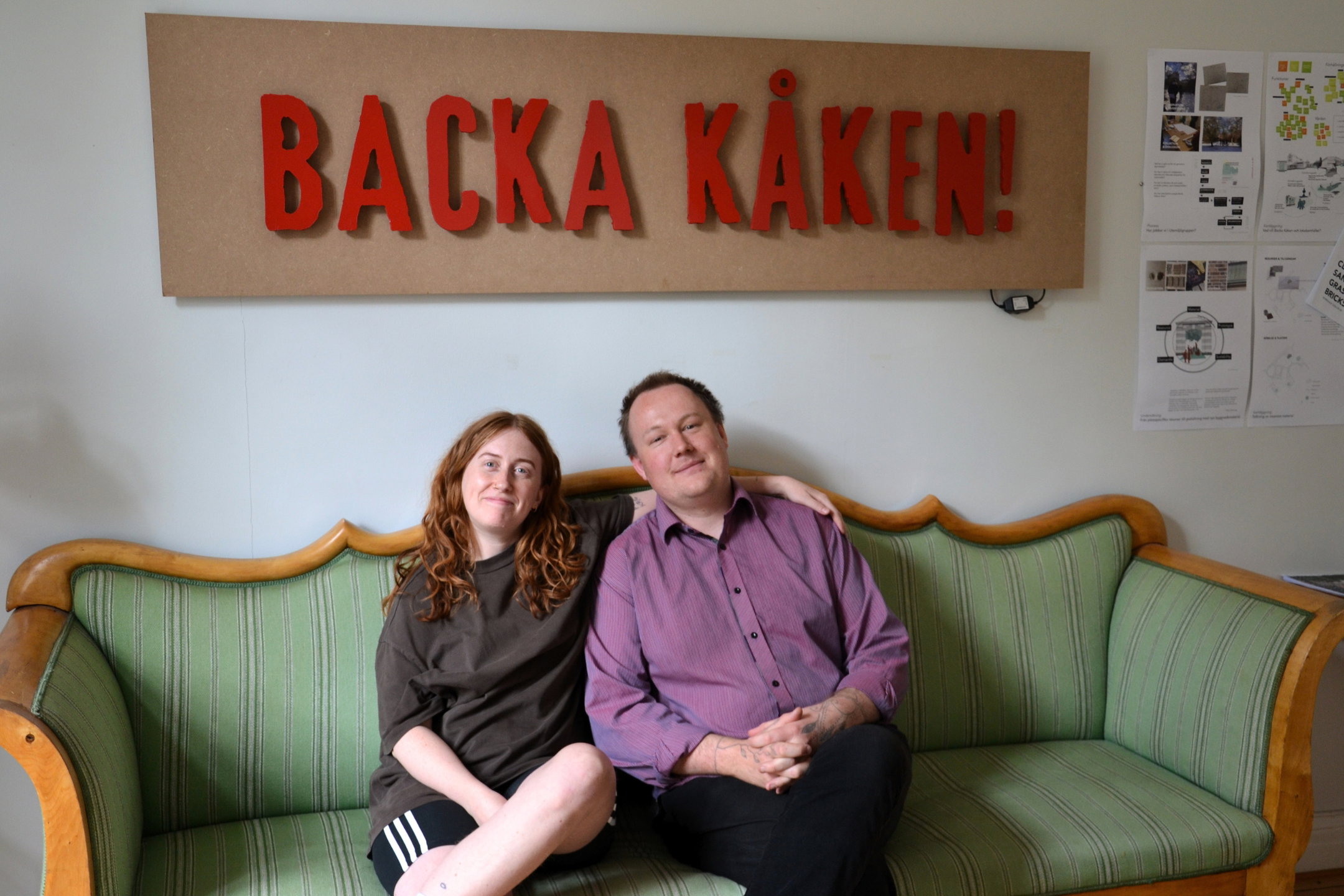 Två från Backa Kåken Kirseberg