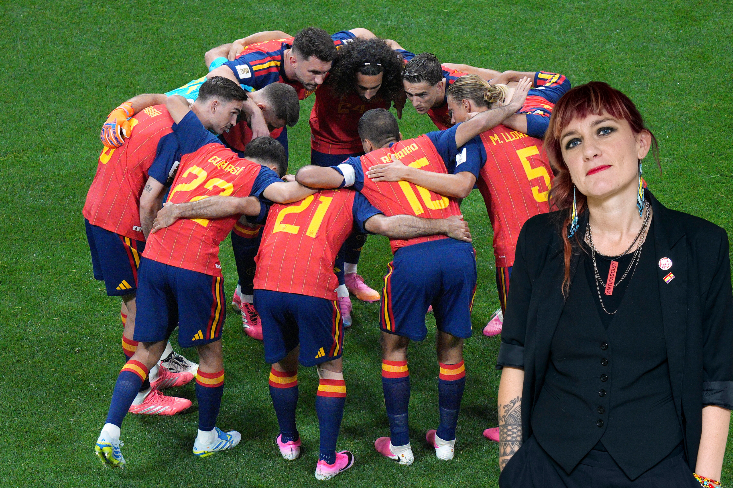 Anna Jörgensdotter: Hoppas Spanien vinner hela skiten