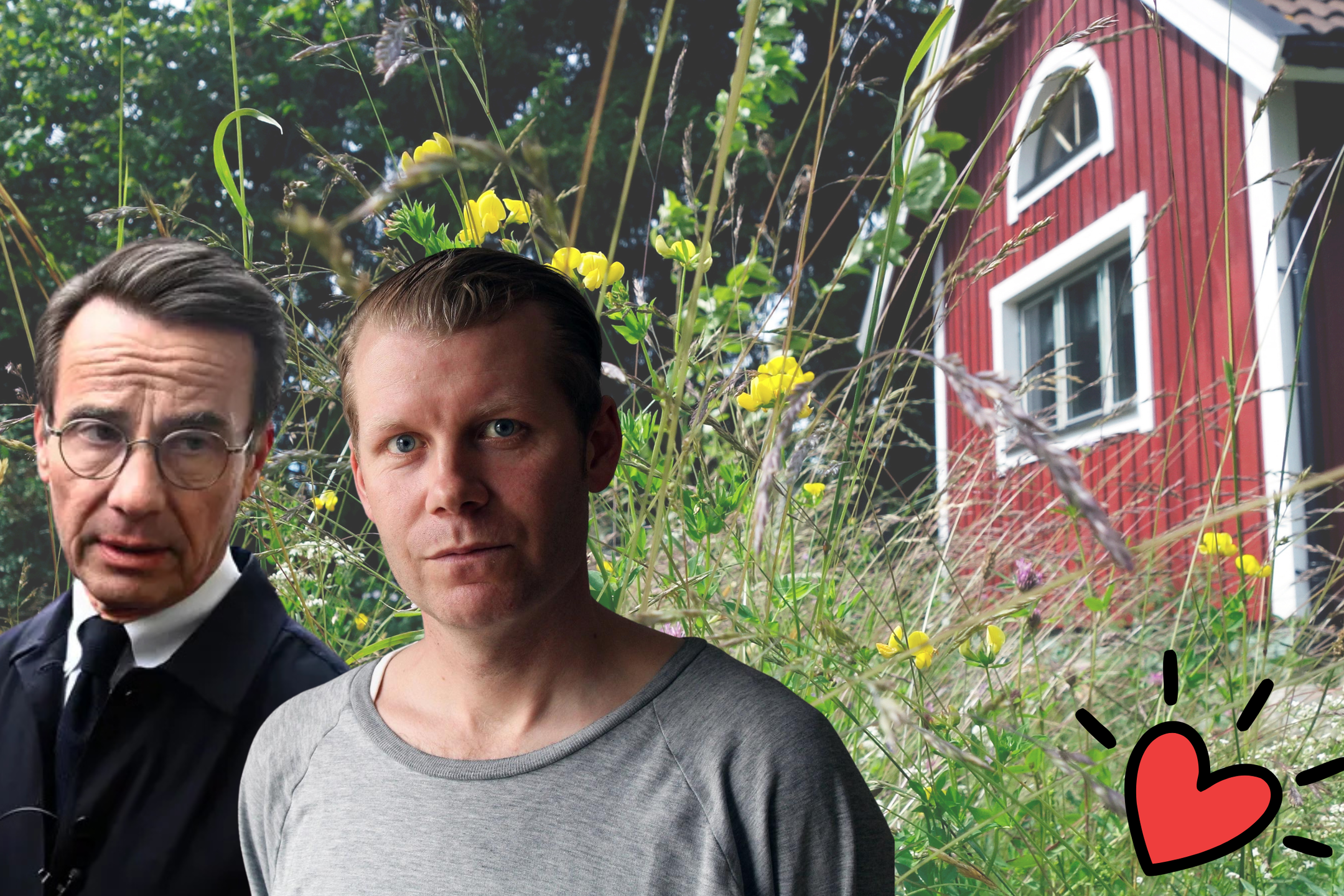 Ulf Kristersson och Johan Apel Röstlund