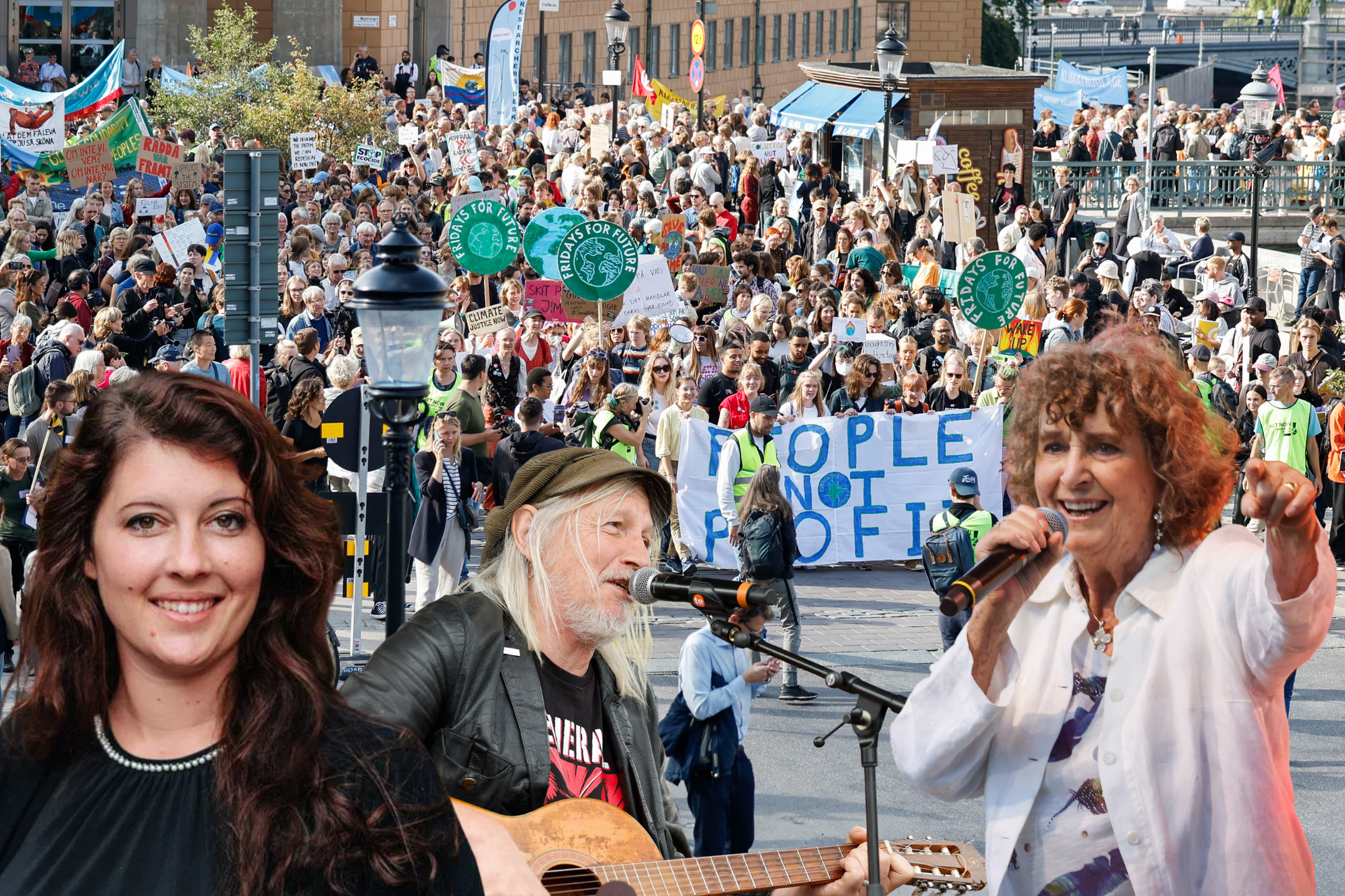 Beatrice Rindevall, Stefan Sundström och Siw Malmkvist kommer att delta i den stora klimatdemonstrationen i Stockholm på söndag 23 augusti.